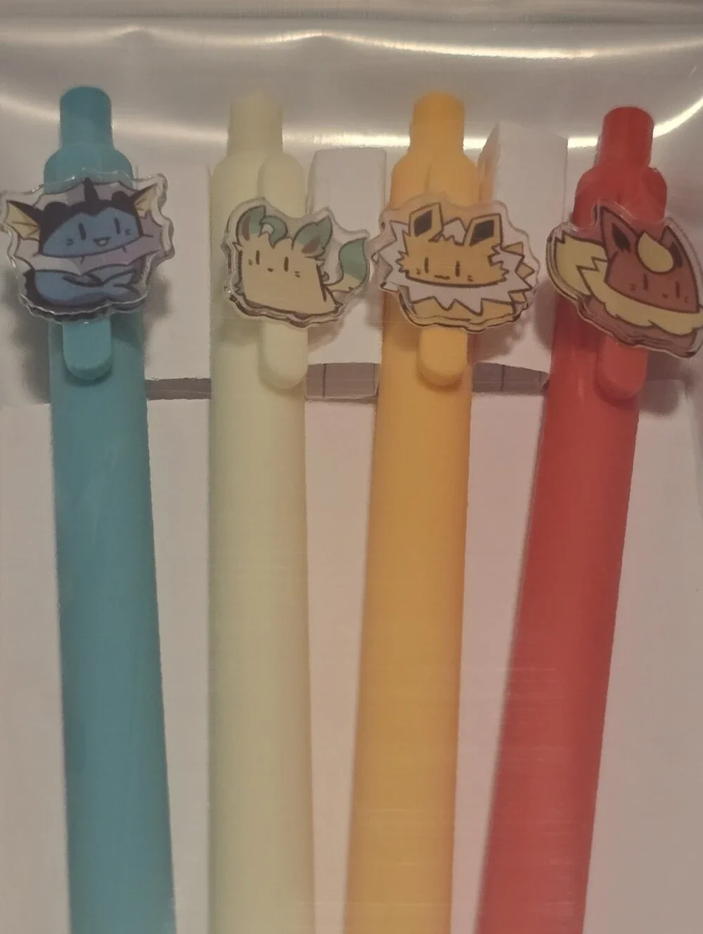Pokemon Eeveelutions Gel Pen Set